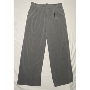 Gap 365 Low Rise Trousers Women's Size 6 Grey Wide Leg